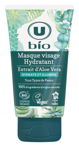 Masque Visage Hydratant A L'aloe Vera U Bio