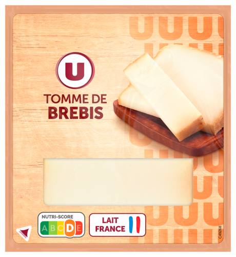 Tomme au Lait Pasteurise de Brebis U