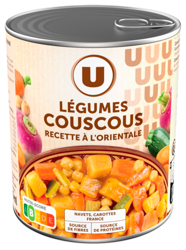 Legumes Couscous Recette A L'orientale U