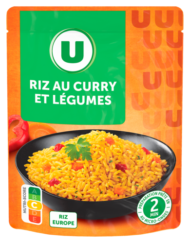 Riz au Curry et aux Legumes U