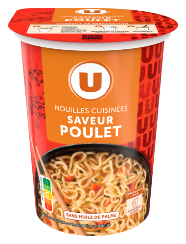 Nouilles Cuisinees Saveur Poulet U