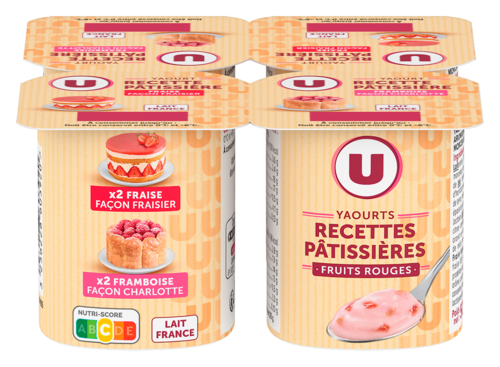 Yaourts Recettes Patissieres Fruits Rouges U