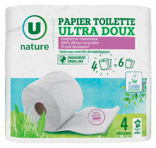 Papier Toilette Ultra Doux U Nature