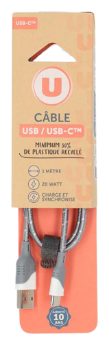 Cable U Usb-C/Usb-A