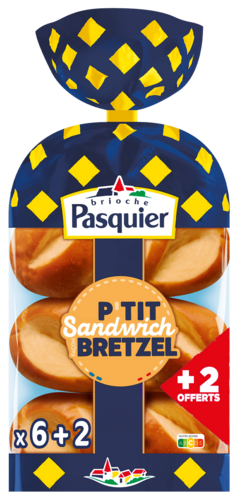 P'tit Sandwich Facon Bretzel Pasquier