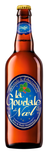 BIERE AMBREE LA GOUDALE DE NOEL 7,2°