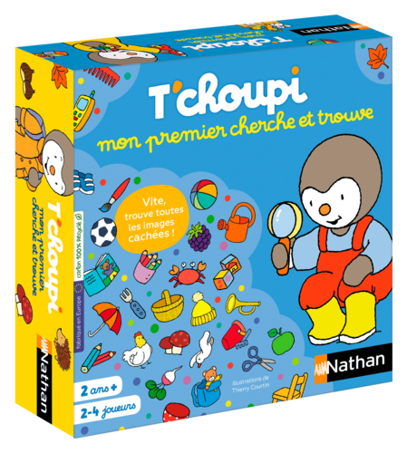 T'choupi Mon Premier Cherche et Trouve ou Mon Coffret 7 Jeux