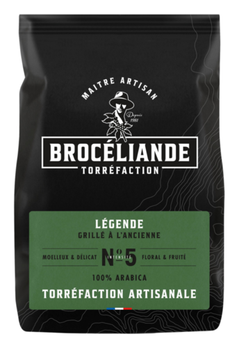 Café en Grains 100% Arabica Brocéliande Torréfaction