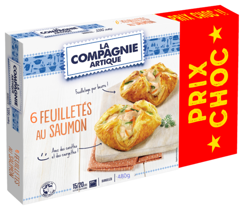 PANIERS FEUILLETES SURGELES COMPAGNIE ARTIQUE