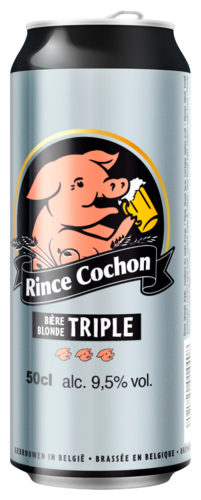 BIERE BLONDE TRIPLE RINCE COCHON 9,5°