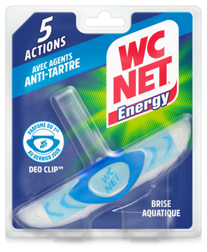 Bloc Wc Anti-Tartre 5 Actions Brise Aquatique Wc Net Energy