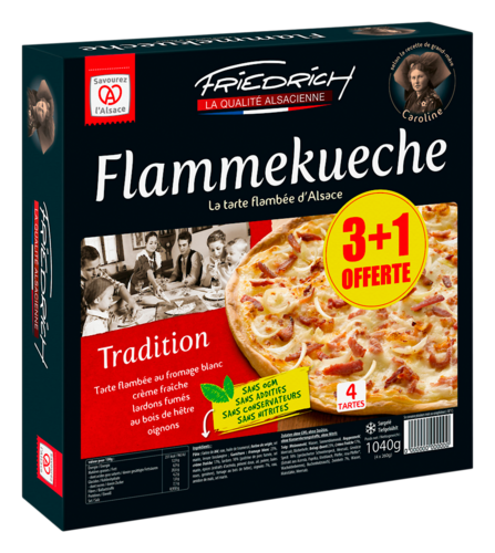 FLAMMEKUECHE TRADITION SURGELEE FRIEDRICH
