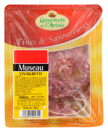 Museau Vinaigrette Gourmets de L'artois