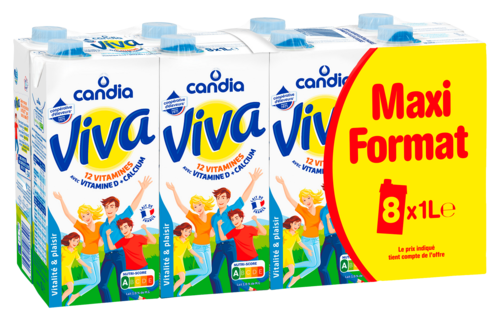 LAIT VITAMINE CANDIA VIVA