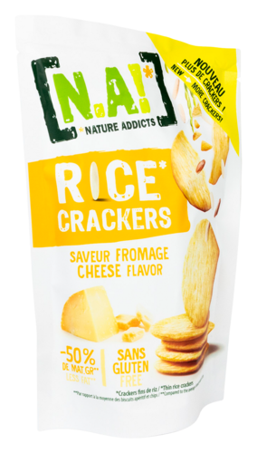 Rice Crackers Saveur Fromage Nature Addicts !
