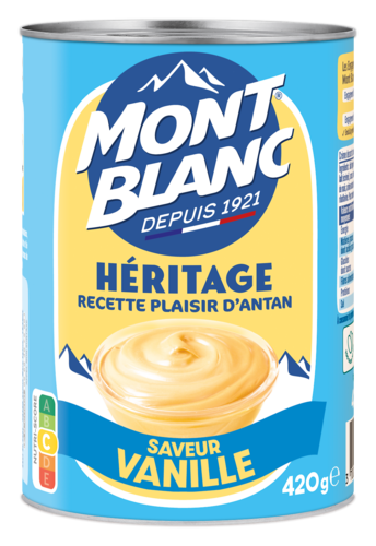 Creme Dessert Heritage Vanille Mont Blanc