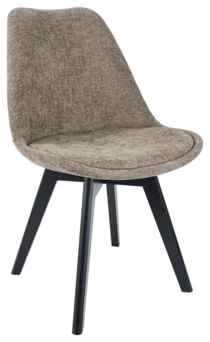 Chaise Tissu Chine Taupe