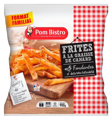 Frites A la Graisse de Canard Surgelees Pom Bistro