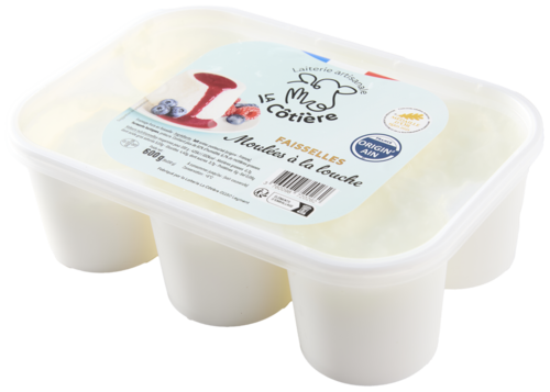 Fromage Blanc en Faisselle Laiterie la Cotiere