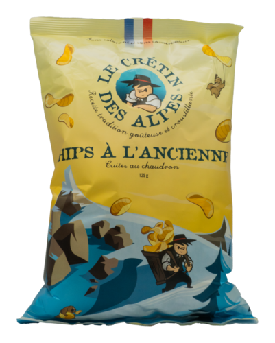 Chips Cuites au Chaudron le Cretin des Alpes