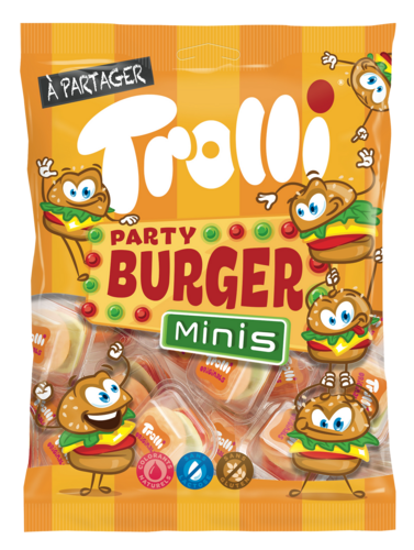 Bonbons Mini Burger Party Trolli