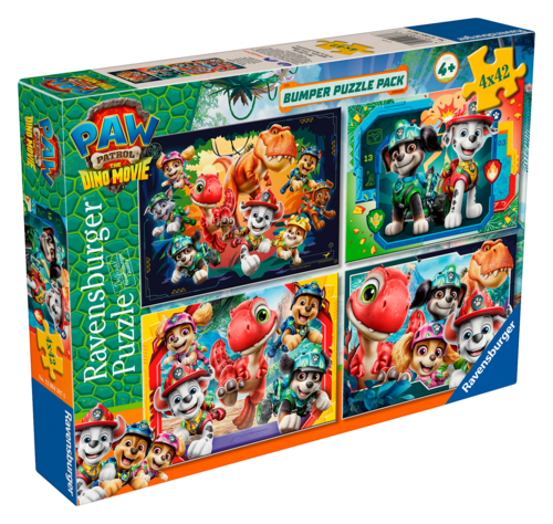 COFFRET 4 PUZZLES DE 42 PIECES RAVENSBURGER