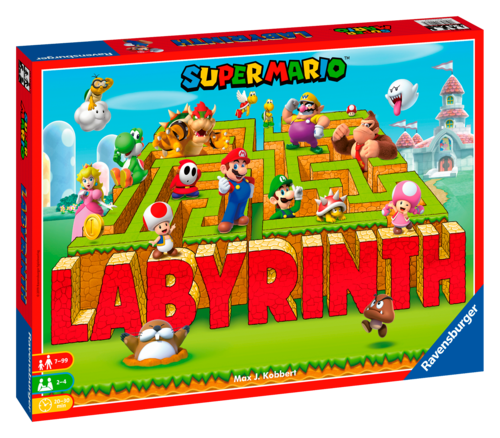 LABYRINTHE SUPER MARIO OU POKEMON RAVENSBURGER