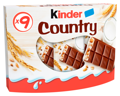 Barres Chocolatees Kinder Country