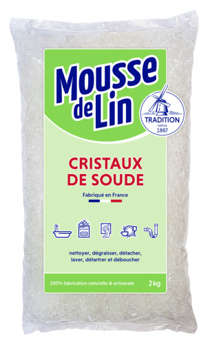 Cristaux de Soude Mousse de Lin
