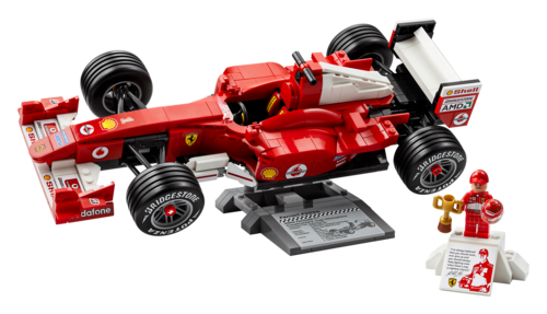 Ferrari F2004 et Michael Schumacher