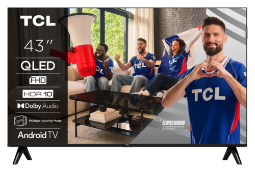 TÉLÉVISEUR 43" QLED TCL