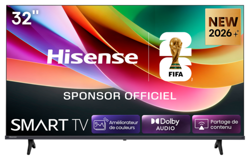 TÉLÉVISEUR 32" LED HD HISENSE