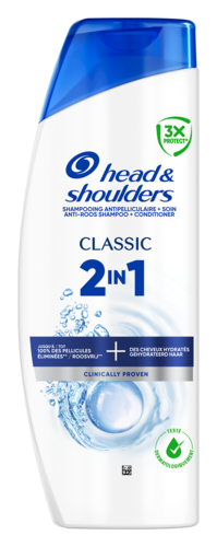Shampooing Antipelliculaire 2 en 1 Classic Head & Shoulders