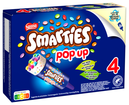 Creme Glacee Smarties Pop Up