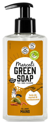 Gel Lavant Mains Santal et Cardamone Marcel's Green Soap
