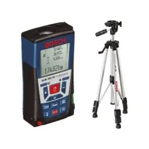Bosch Automotive – Télémètre laser 250 m + Trépied BS 150 – GLM 250 VF Noir/Bleu 061599402J