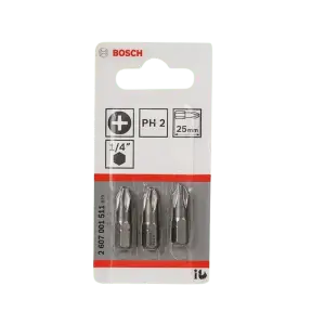 JEU DE 3 EMBOUTS PH3-25 EXTRA DUR 2607001515