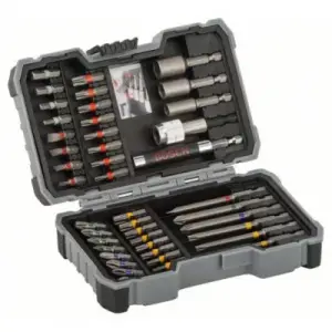 ASSORTIMENT D’EMBOUTS et DOUILLES coffret 43Pcs 2607017164