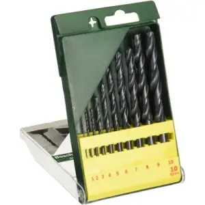 JEU 10 FORET HSS-R POUR METAL 2607019442