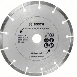 DISQUE DIAMANTE MATERIAUX 180MM 2607019476