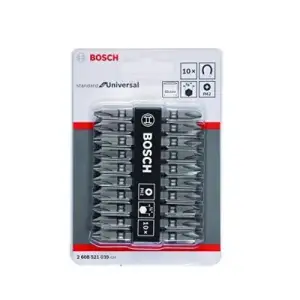 Double endes SDB x10pcs set PH 2 / 65MM Silver 2608521039