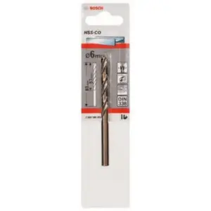 FORET x1 HSS-CO 6,0X57X93MM 2608585855