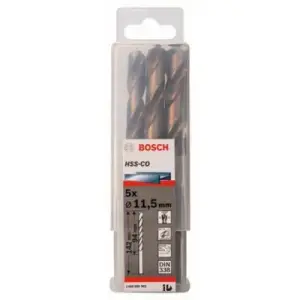 Jeu 5 Forets Hss-Co 11,5x94x142mm Standard 2608585902