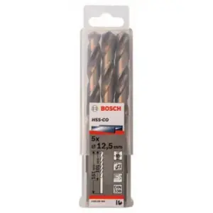 JEU 5 FORETS HSS-CO 12,5X101X151MM STANDARD 2608585904