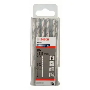 Jeu 10 Foret A Metaux Hss-G 6,5x63x101 2608595068