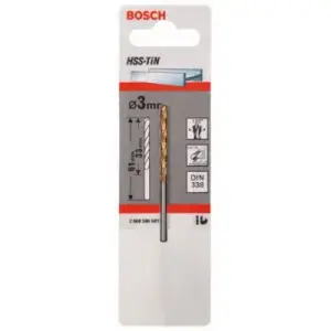 FORET x1 HSS-TIN 3,0X33X61MM TOPLINE 2608596681