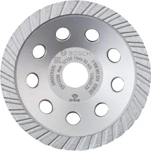 Meule assiete diamante Std Universal Turbo 125 mm NEW 2608601574