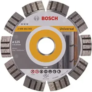 DISQUE DIAMANT UNIVERSEL+METAL 125X22,2 2608602662