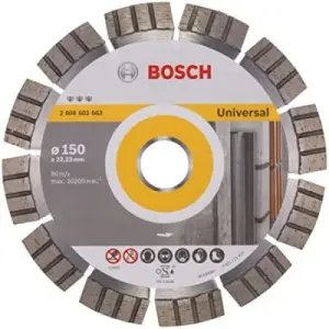 DISQUE DIAMANT UNIVERSEL+METAL 150MM 2608602663