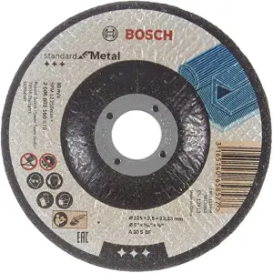Disq à tronçonner déporté Standard for Metal – A 30 S BF, 125 mm, 22,23 mm, 2,5 mm 2608603160